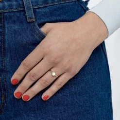 Los Angeles Apparel RNGBLCKU - 5mm Universal Enamel Ring