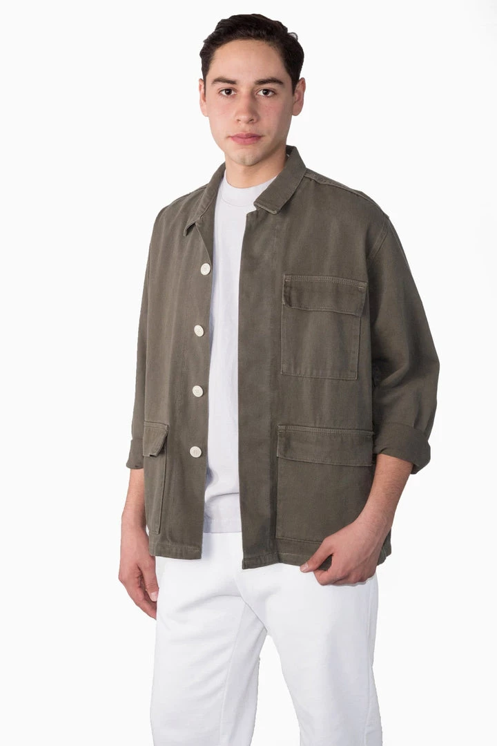 Los Angeles Apparel RCT400GD - 12 Oz. Cotton Twill Military Jacket 3 Los Angeles Apparel RCT400GD - 12 Oz. Cotton Twill Military Jacket