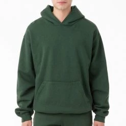 Los Angeles Apparel HF09GD Mix - Garment Dye 14oz. Heavy Fleece Hooded Pullover Sweatshirt