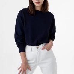 Los Angeles Apparel 1807GD Unisex - 6.5oz Long Sleeve Garment Dye Crew Neck T-Shirt 32 Los Angeles Apparel 1807GD Unisex - 6.5oz Long Sleeve Garment Dye Crew Neck T-Shirt