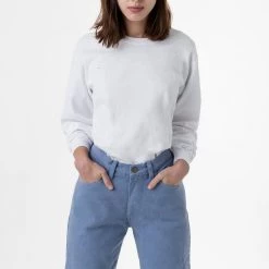 Los Angeles Apparel 1807GD Unisex - 6.5oz Long Sleeve Garment Dye Crew Neck T-Shirt 30 Los Angeles Apparel 1807GD Unisex - 6.5oz Long Sleeve Garment Dye Crew Neck T-Shirt