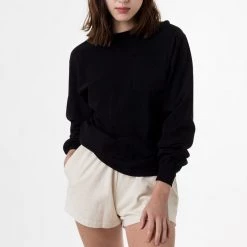 Los Angeles Apparel 1810GD Unisex - Long Sleeve Garment Dye Pocket T-Shirt