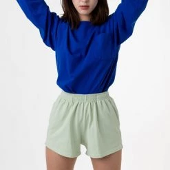 Los Angeles Apparel 1810GD Unisex - Long Sleeve Garment Dye Pocket T-Shirt