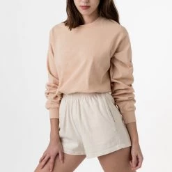 Los Angeles Apparel 1807GD Unisex - 6.5oz Long Sleeve Garment Dye Crew Neck T-Shirt 21 Los Angeles Apparel 1807GD Unisex - 6.5oz Long Sleeve Garment Dye Crew Neck T-Shirt