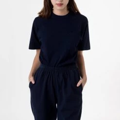 Los Angeles Apparel Women's 1809GD Unisex - Short Sleeve Garment Dye Pocket T-Shirt