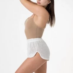 Los Angeles Apparel Women's RIN304 - Cotton Fishnet Shorts 18 Los Angeles Apparel Women's RIN304 - Cotton Fishnet Shorts