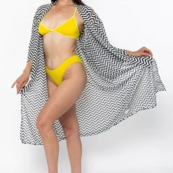 Los Angeles Apparel RPCH01 - Printed Chiffon Kimono Robe 13 Los Angeles Apparel RPCH01 - Printed Chiffon Kimono Robe