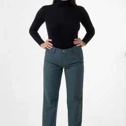 Los Angeles Apparel Women's RTWL01 - Twill Work Pants Spruce