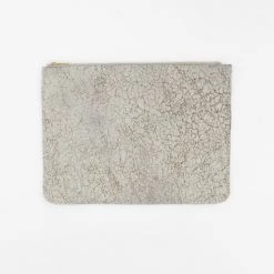 Los Angeles Apparel RLH3434 - Small Leather Zip Pouch Women's