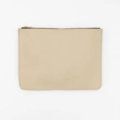Los Angeles Apparel RLH3434 - Small Leather Zip Pouch Women's