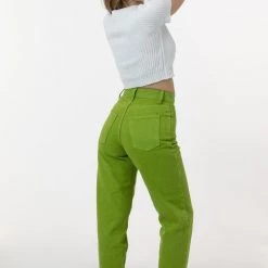 Los Angeles Apparel RBDW01GD - Garment Dye Women's Relaxed Fit Bull Denim Jean