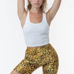 Los Angeles Apparel Women's RNT8382 - Nylon Tricot Bike Short