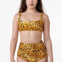 Los Angeles Apparel RNT3005 - Square Neck Bikini Top Women's 61 Los Angeles Apparel RNT3005 - Square Neck Bikini Top Women's