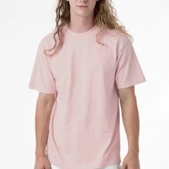 Los Angeles Apparel 1801GD - 6.5oz Garment Dye Pastel Crew Neck T-Shirt Men's
