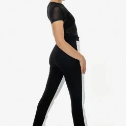 Los Angeles Apparel Women's RLH3710 - 2 Tone Leather Ottoman Pant 15 Los Angeles Apparel Women's RLH3710 - 2 Tone Leather Ottoman Pant