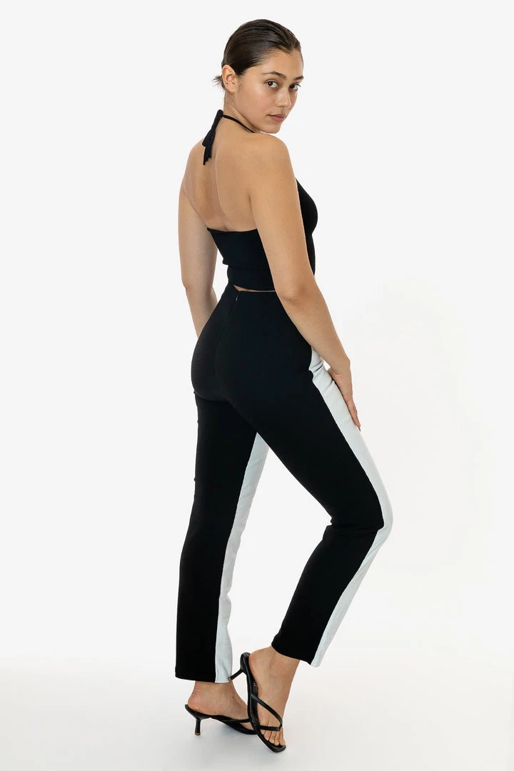 Los Angeles Apparel Women's RLH3710 - 2 Tone Leather Ottoman Pant 4 Los Angeles Apparel Women's RLH3710 - 2 Tone Leather Ottoman Pant