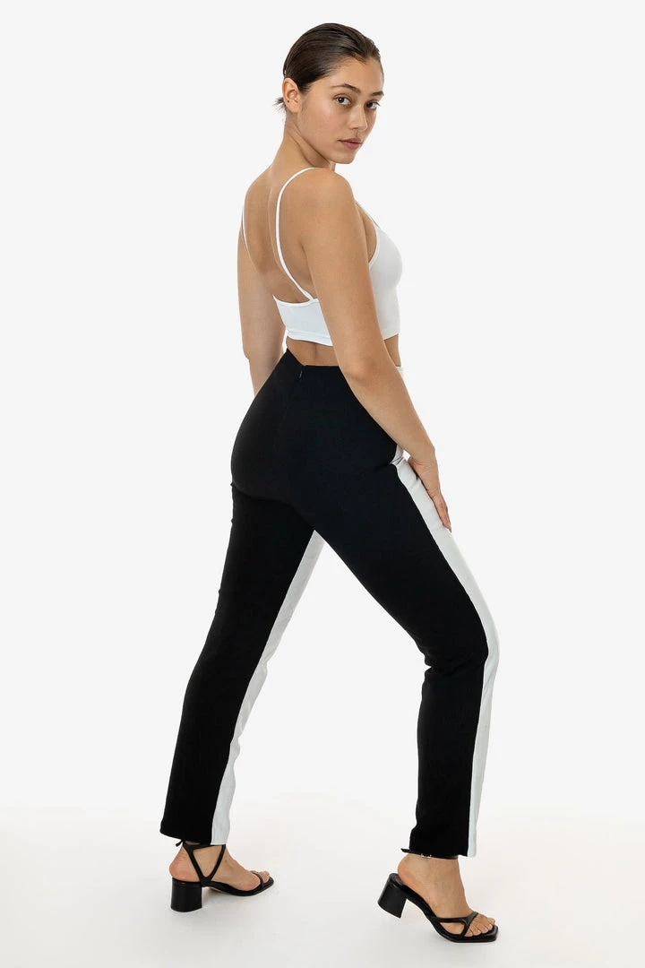 Los Angeles Apparel Women's RLH3710 - 2 Tone Leather Ottoman Pant 12 Los Angeles Apparel Women's RLH3710 - 2 Tone Leather Ottoman Pant