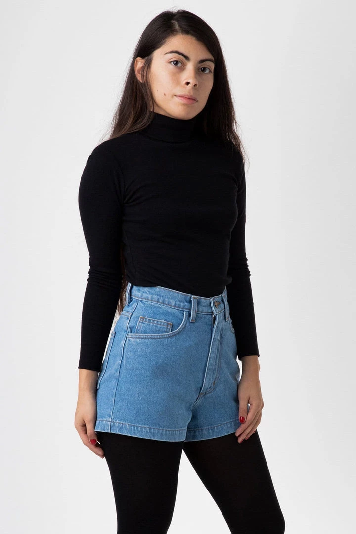 Los Angeles Apparel RDNW04 - Denim Loose Short Women's 11 Los Angeles Apparel RDNW04 - Denim Loose Short Women's