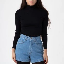 Los Angeles Apparel RDNW04 - Denim Loose Short Women's 24 Los Angeles Apparel RDNW04 - Denim Loose Short Women's