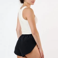 Los Angeles Apparel Women's 3380GD - Heavy 2x1 Rib Crop Tank