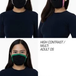 Los Angeles Apparel FACEMASK3 - 3-Pack Cotton Mask