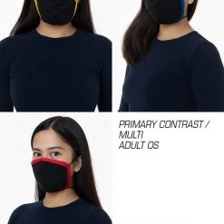 Los Angeles Apparel FACEMASK3 - 3-Pack Cotton Mask