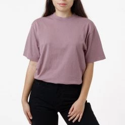 Los Angeles Apparel Women's 1801GD Unisex - 6.5oz Garment Dye Crew Neck T-Shirt (New & Now)