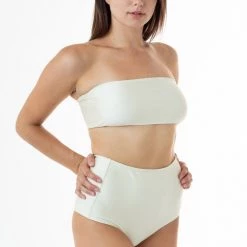 Los Angeles Apparel Women's RNT8393 - Tube Bikini Top