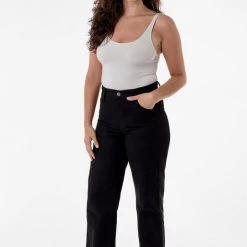 Los Angeles Apparel RTWL01 - Twill Work Pants Black 15 Los Angeles Apparel RTWL01 - Twill Work Pants Black