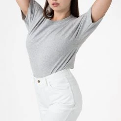 Los Angeles Apparel MT01 Mix - 8oz Mock Twist Crew Neck T-Shirt 9 Los Angeles Apparel MT01 Mix - 8oz Mock Twist Crew Neck T-Shirt