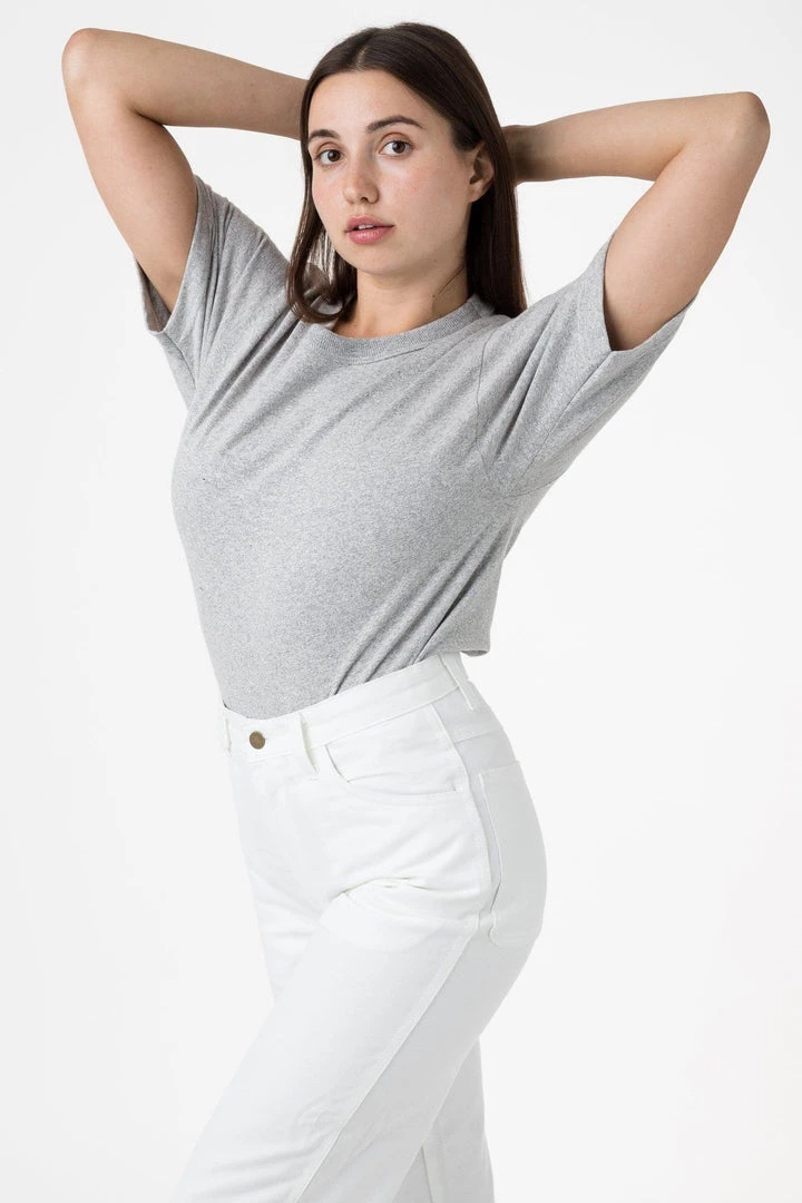 Los Angeles Apparel MT01 Mix - 8oz Mock Twist Crew Neck T-Shirt 5 Los Angeles Apparel MT01 Mix - 8oz Mock Twist Crew Neck T-Shirt