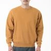 Los Angeles Apparel Men's MWT07GD - Long Sleeve Garment Dye French Terry Pullover