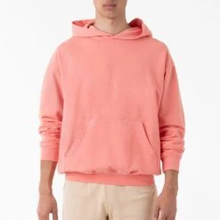 Los Angeles Apparel MWT09GD - Long Sleeve Garment Dye French Terry Pullover Hoodie