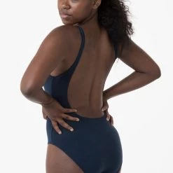 Los Angeles Apparel Women's B111CF - Tank Scoop Back Bodysuit