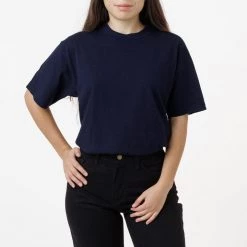 Los Angeles Apparel Women's 1801GD Unisex - 6.5oz Garment Dye Crew Neck T-Shirt (New & Now)