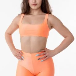 Los Angeles Apparel RNT3005 - Square Neck Bikini Top Women's 65 Los Angeles Apparel RNT3005 - Square Neck Bikini Top Women's
