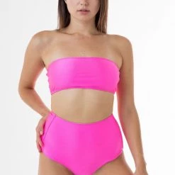 Los Angeles Apparel Women's RNT8393 - Tube Bikini Top