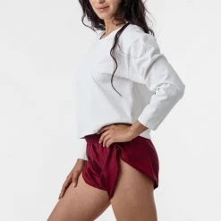 Los Angeles Apparel RNF304 - Nylon Taffeta Shorts