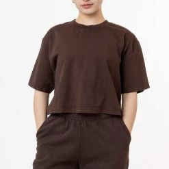 Los Angeles Apparel Women's 1820GD - Oversized Crop Tee