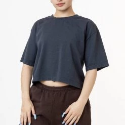 Los Angeles Apparel Women's 1820GD - Oversized Crop Tee