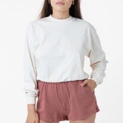 Los Angeles Apparel Women's 1214GD - Heavy Jersey Garment Dye Short Shorts