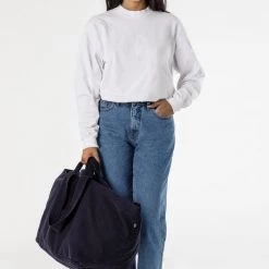 Los Angeles Apparel BD12 - Bull Denim Oversized Bag Women's