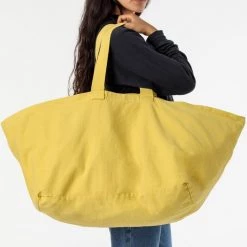 Los Angeles Apparel BD12 - Bull Denim Oversized Bag Women's