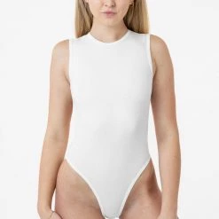 Los Angeles Apparel Women's PON126 - Ponte Cutout Crewneck Bodysuit 12 Los Angeles Apparel Women's PON126 - Ponte Cutout Crewneck Bodysuit