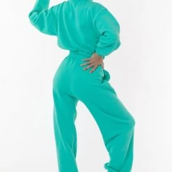 Los Angeles Apparel Women's F394 - Flex Fleece High Waist Sweatpant