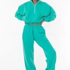 Los Angeles Apparel Women's F394 - Flex Fleece High Waist Sweatpant