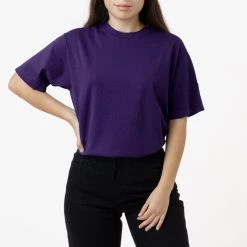 Los Angeles Apparel Women's 1801GD Unisex - 6.5oz Garment Dye Crew Neck T-Shirt (New & Now)