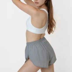 Los Angeles Apparel RNF304 - Nylon Taffeta Shorts