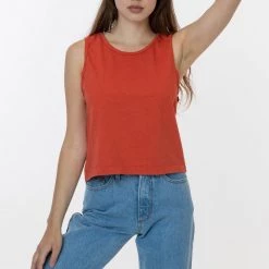 Los Angeles Apparel Women's 1833GD - Garment Dye Mid-Tank