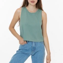 Los Angeles Apparel Women's 1833GD - Garment Dye Mid-Tank